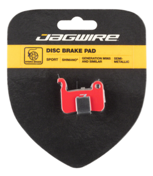JAGWIRE - SPORT SEMI-METALLIC DISC BRAKE PADS BR7815- FOR SHIMANO XTR M965/M966/M975, SLX M665, SAINT M800, DEORE XT M765/775/M776