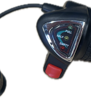 PEDEGO - THROTTLE  52V (58.8V) w/ Power Button - Julet Connector - Cable L: 120mm - Comfort Cruiser, Tandem