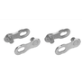 KMC MissingLink-12 2 pairs/card Silver - CH5137