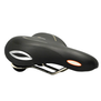 Selle Royal Lookin Stracciatella Saddle - Steel, Black, Relaxed  - SA1064