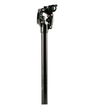 SR Suntour NCX Suspension Seatpost: 27.2 x 350mm, 50mm Travel, Black