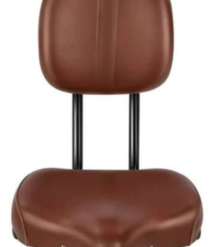 ADDMOTOR - SADDLE AND BACKREST BROWN