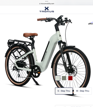 TROXUS - TRAX PLUS STEP-THRU 500W