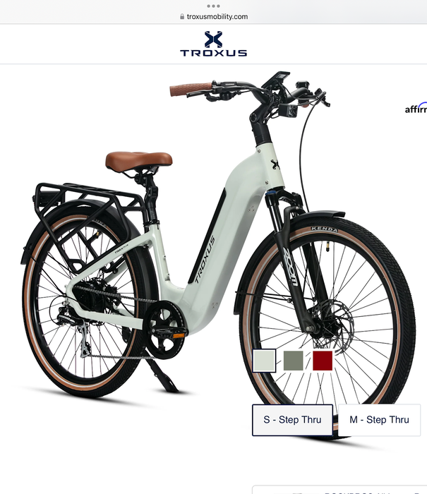 TROXUS TROXUS - TRAX PLUS STEP-THRU 500W