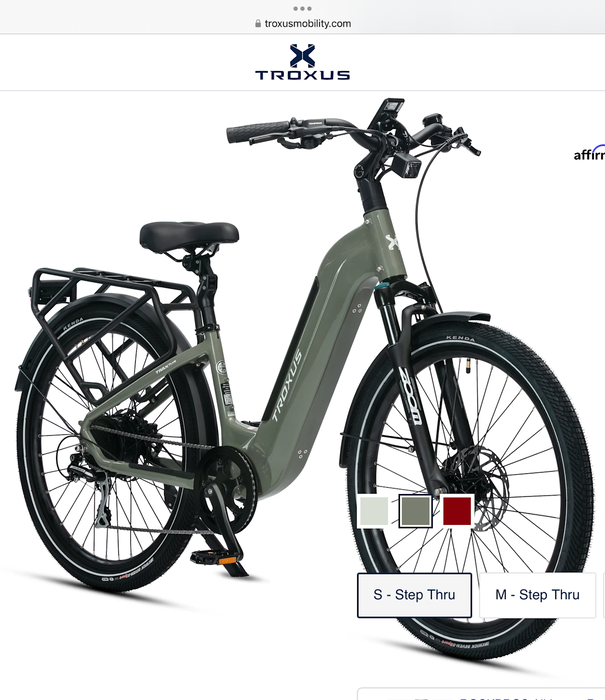 TROXUS TROXUS - TRAX PLUS STEP-THRU 500W