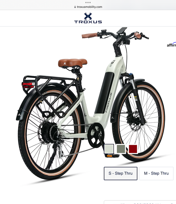 TROXUS TROXUS - TRAX PLUS STEP-THRU 500W