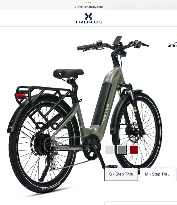 TROXUS TROXUS - TRAX PLUS STEP-THRU 500W