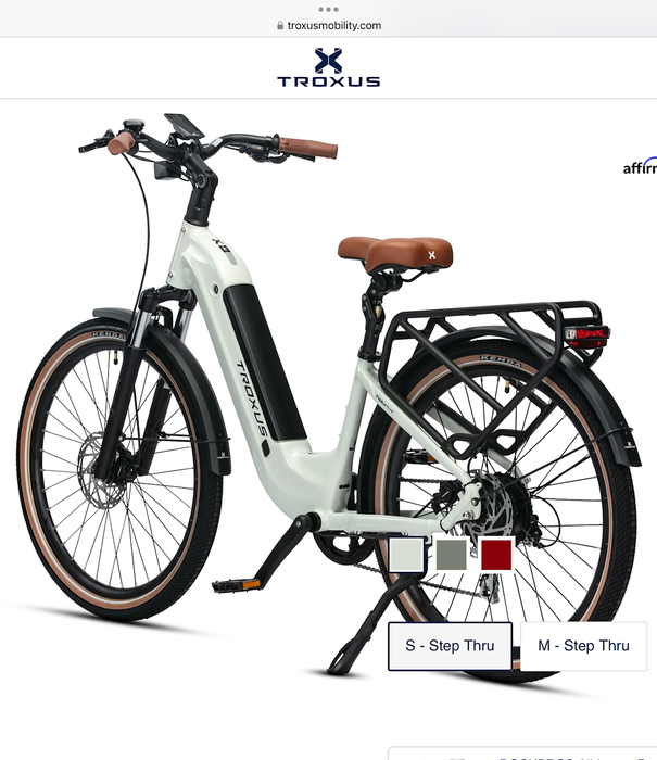 TROXUS TROXUS - TRAX PLUS STEP-THRU 500W