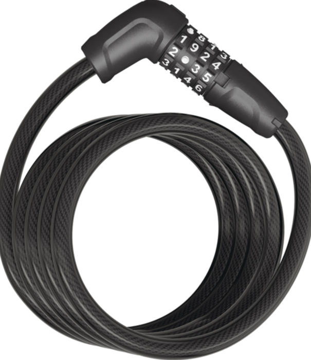 ABUS ABUS - TRESOR COMBO COIL LOCK  6512C/180/12 5.9' 13414 (SERFAS)