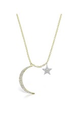 Star and Moon Necklace