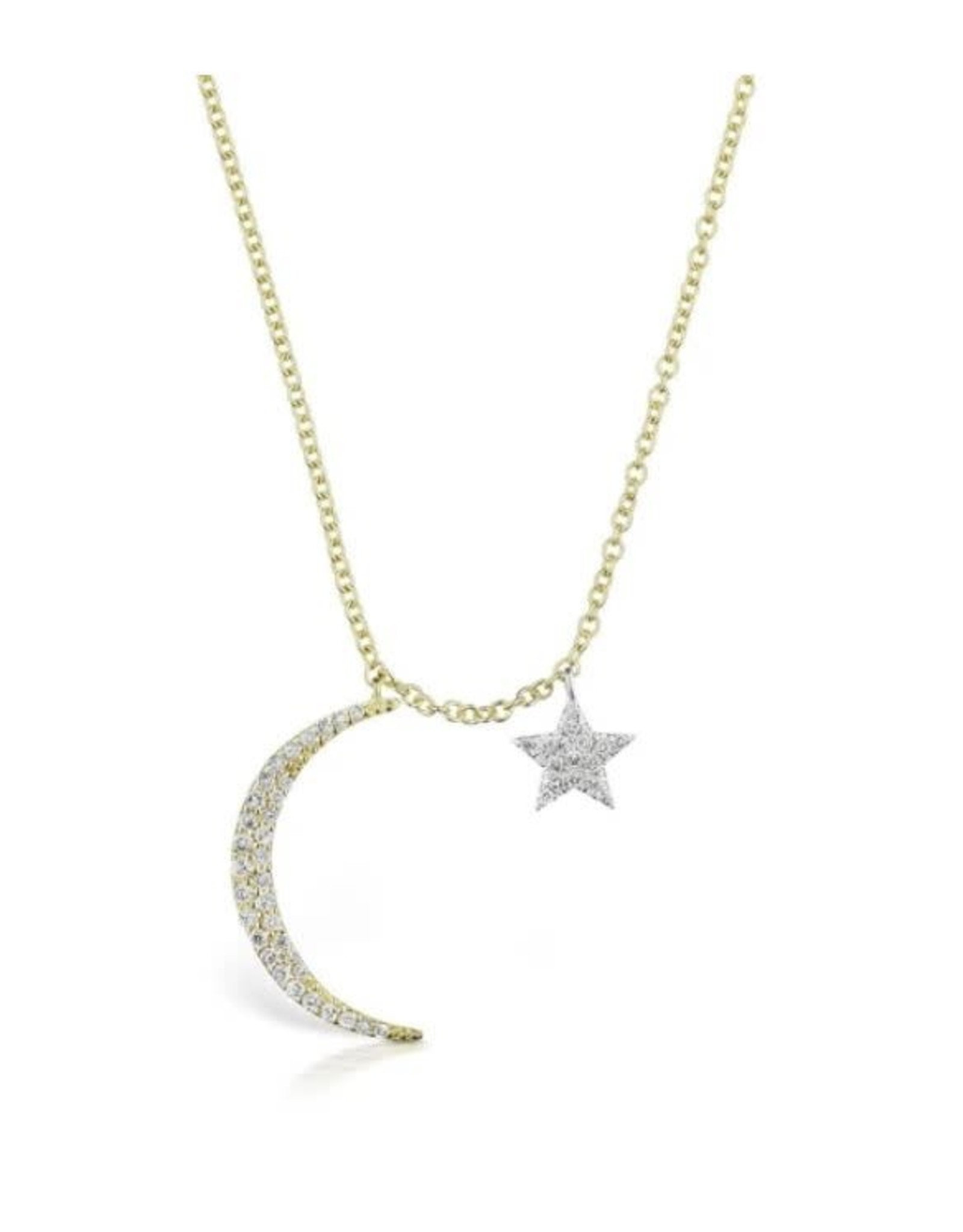 Star and Moon Necklace