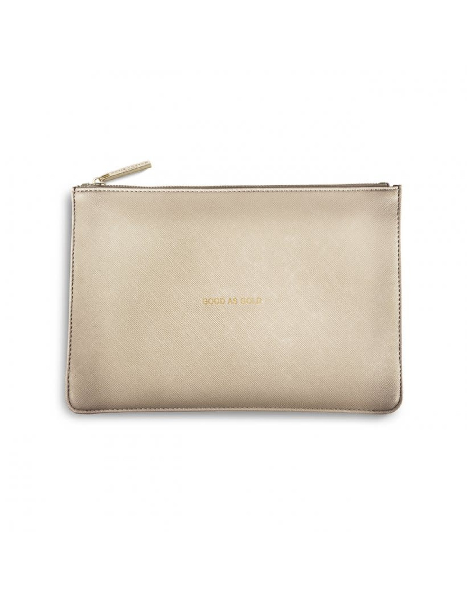 KATIE LOXTON GOOD AS GOLD PERF POUCH