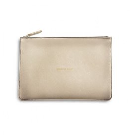 KATIE LOXTON GOOD AS GOLD PERF POUCH