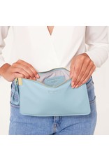 KATIE LOXTON SECRET MSSG POUCH BLUE FREE SPIRIT