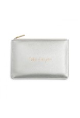 KATIE LOXTON KLB242   MOTHER OF GROOM POUCH SILVER