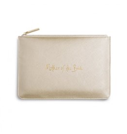 KATIE LOXTON PERF POUCH MOTHER OF BRIDE GOLD