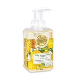 MICHEL DESIGN WORKS LEMON BASIL FOAMING SOAP