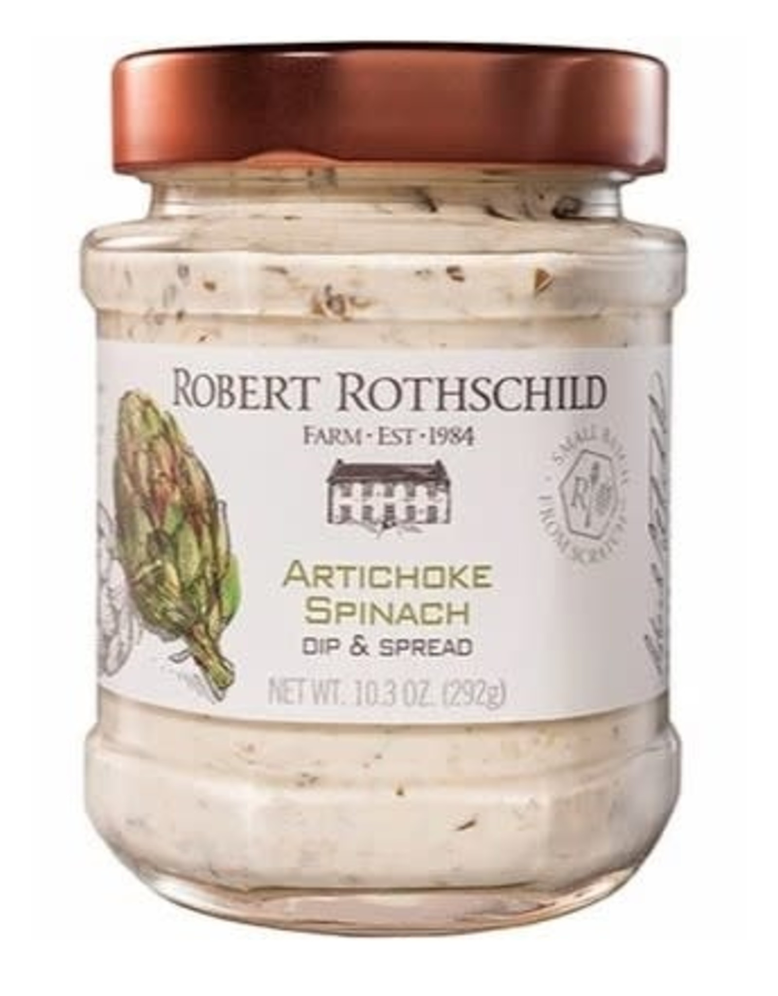 ROBERT ROTHSCHILD FARMS 41453   ARTICHOKE SPINACH DIP
