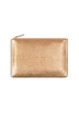 KATIE LOXTON PERF POUCH YAY FOR VACAY