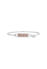 STIA COUTURE 006BAR-SS-31   DRUZY BAR BRAC ROSE GOLD