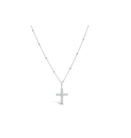 STIA COUTURE 023-SS-155P   SS CROSS NECKLACE