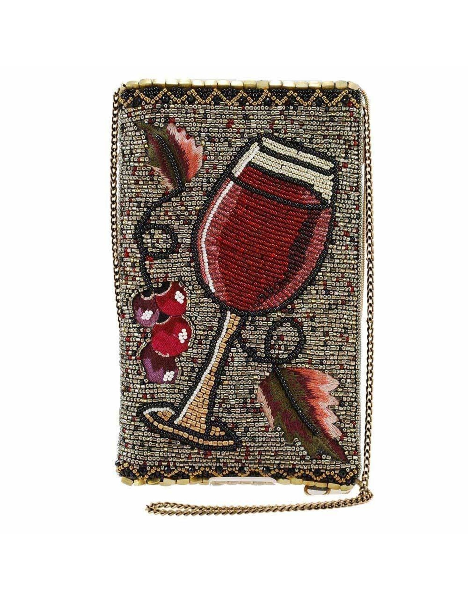 MARY FRANCES VINO CELL PHONE POUCH
