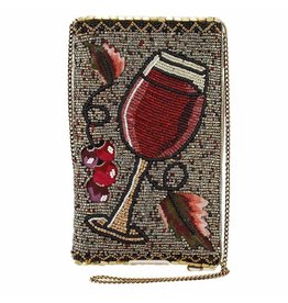 MARY FRANCES VINO CELL PHONE POUCH