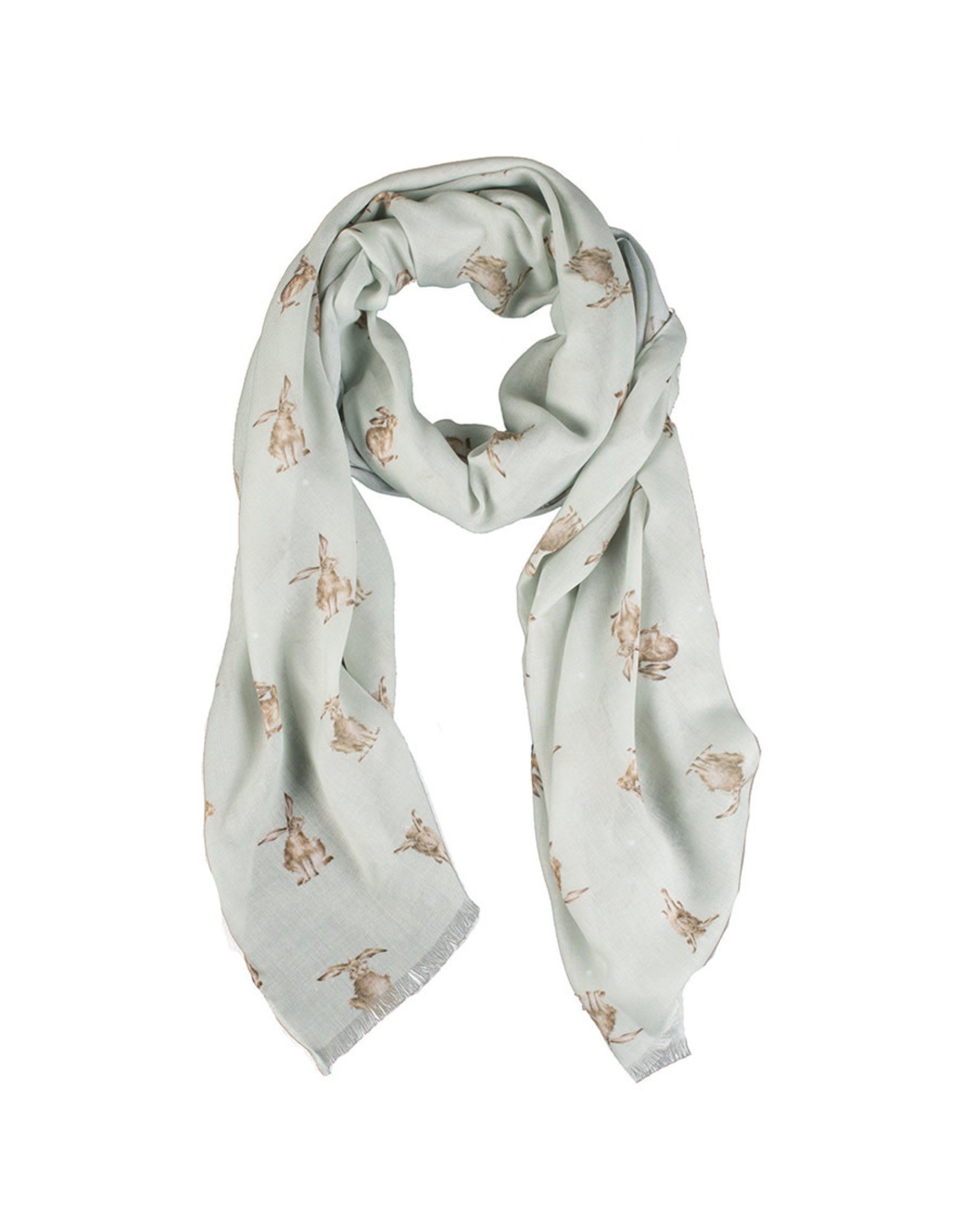 WRENDALE DESIGNS LEAPING HARE SCARF