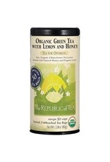 REPUBLIC OF TEA LEMON & HONEY GREEN TEA ORGANIC
