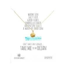 DOGEARED INC. SS 18" SAND DOLLAR NK