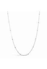 STIA COUTURE SS SATURN CHAIN 18"