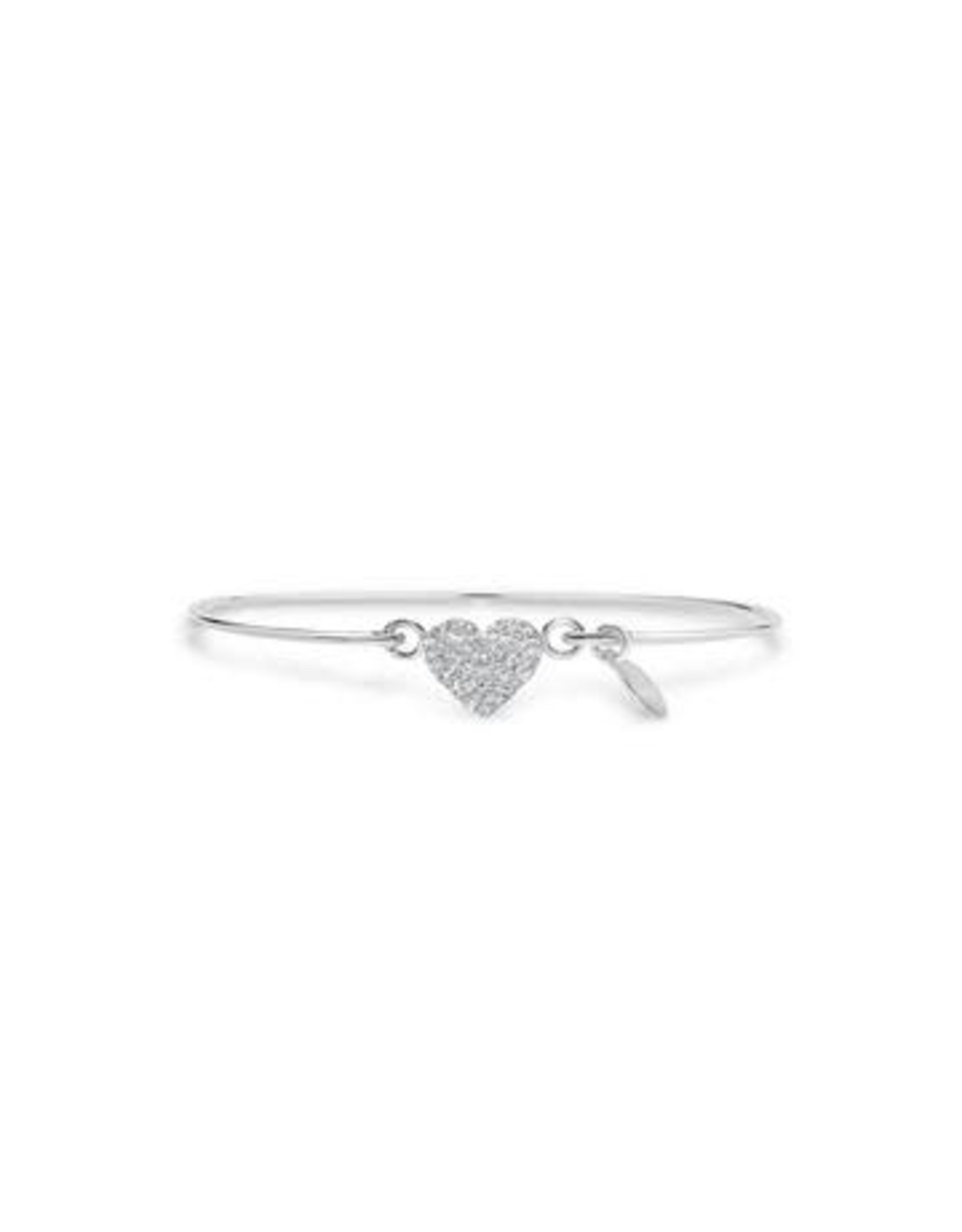 STIA COUTURE PAVE ICON HEART BRAC