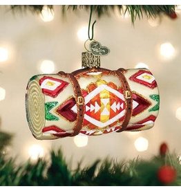 OLD WORLD CHRISTMAS WOOL BLANKET