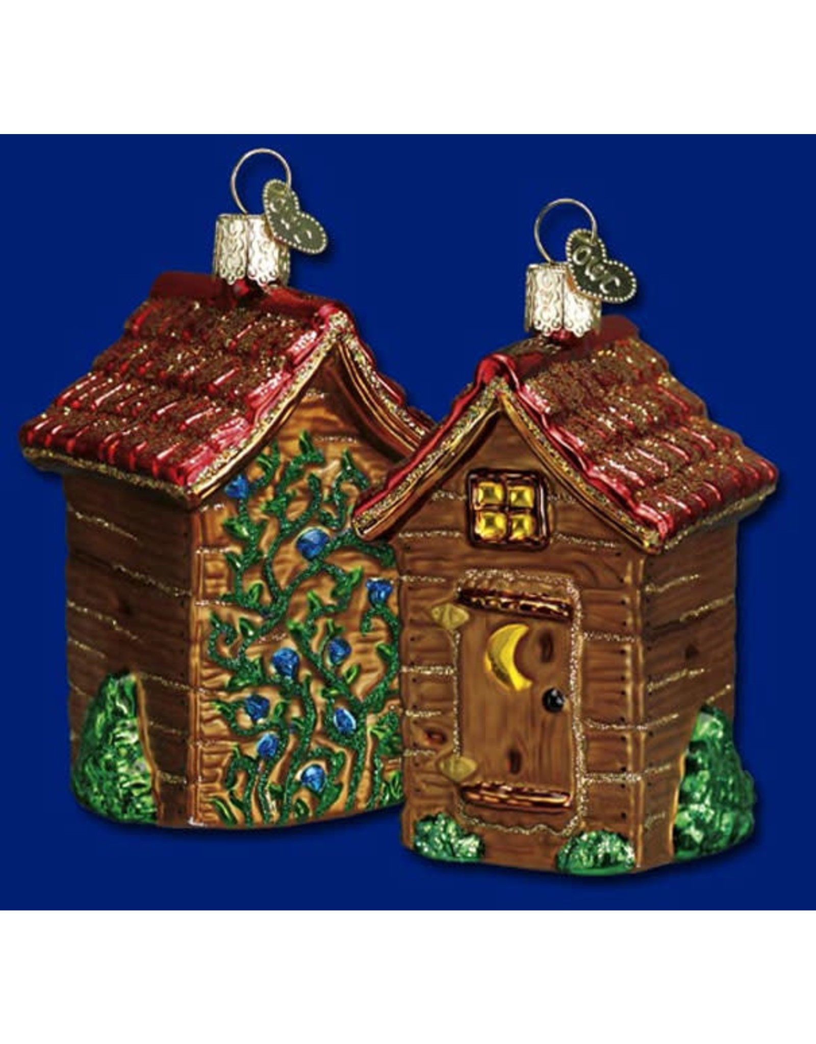 OLD WORLD CHRISTMAS OUTHOUSE