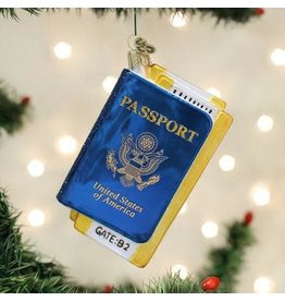 OLD WORLD CHRISTMAS PASSPORT