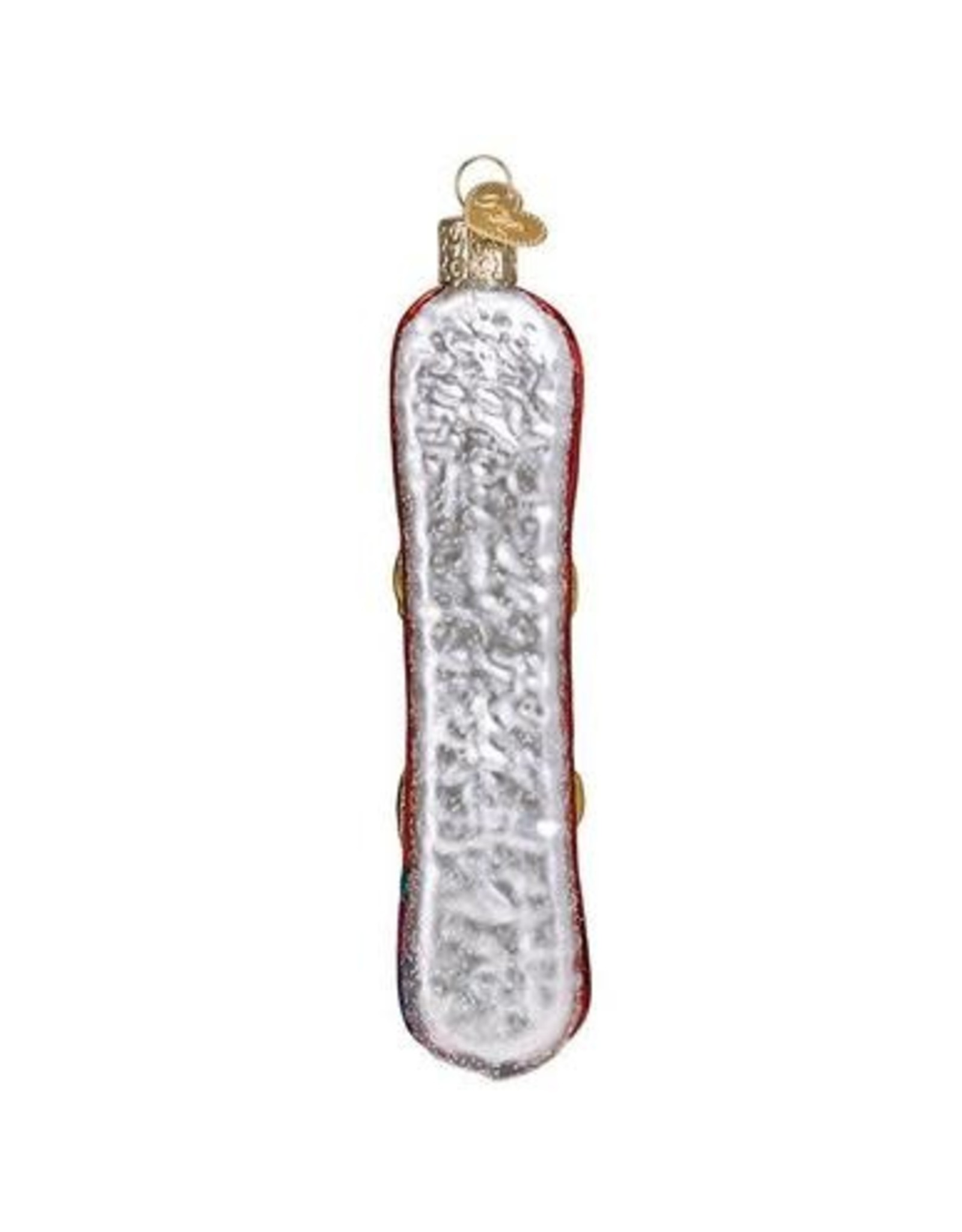 OLD WORLD CHRISTMAS SNOWBOARD