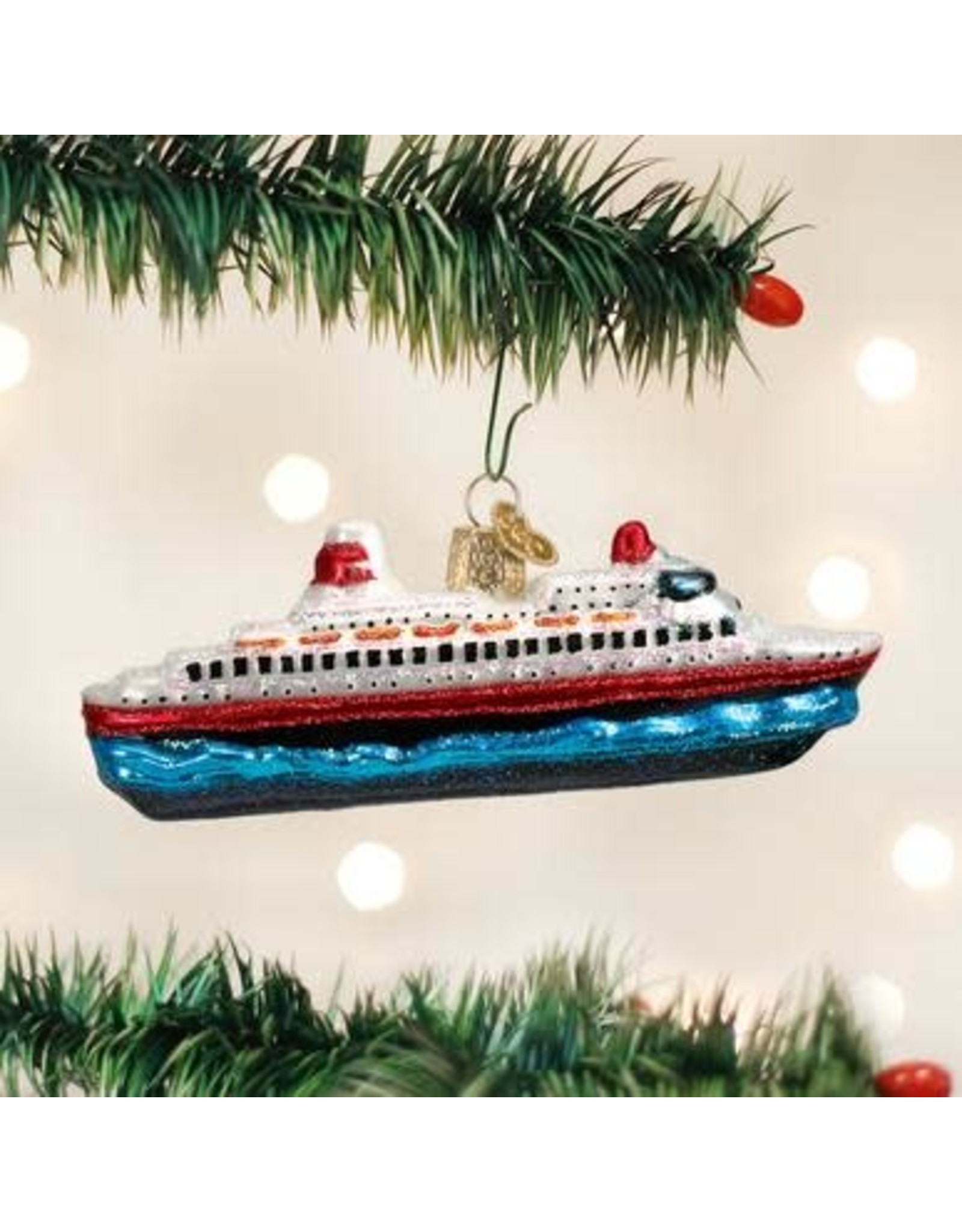 OLD WORLD CHRISTMAS CRUISE SHIP