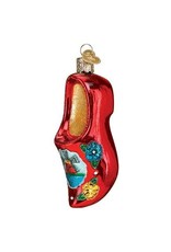 OLD WORLD CHRISTMAS WOODEN CLOG
