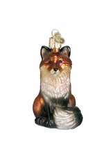 OLD WORLD CHRISTMAS GLISTENING ARCTIC FOX