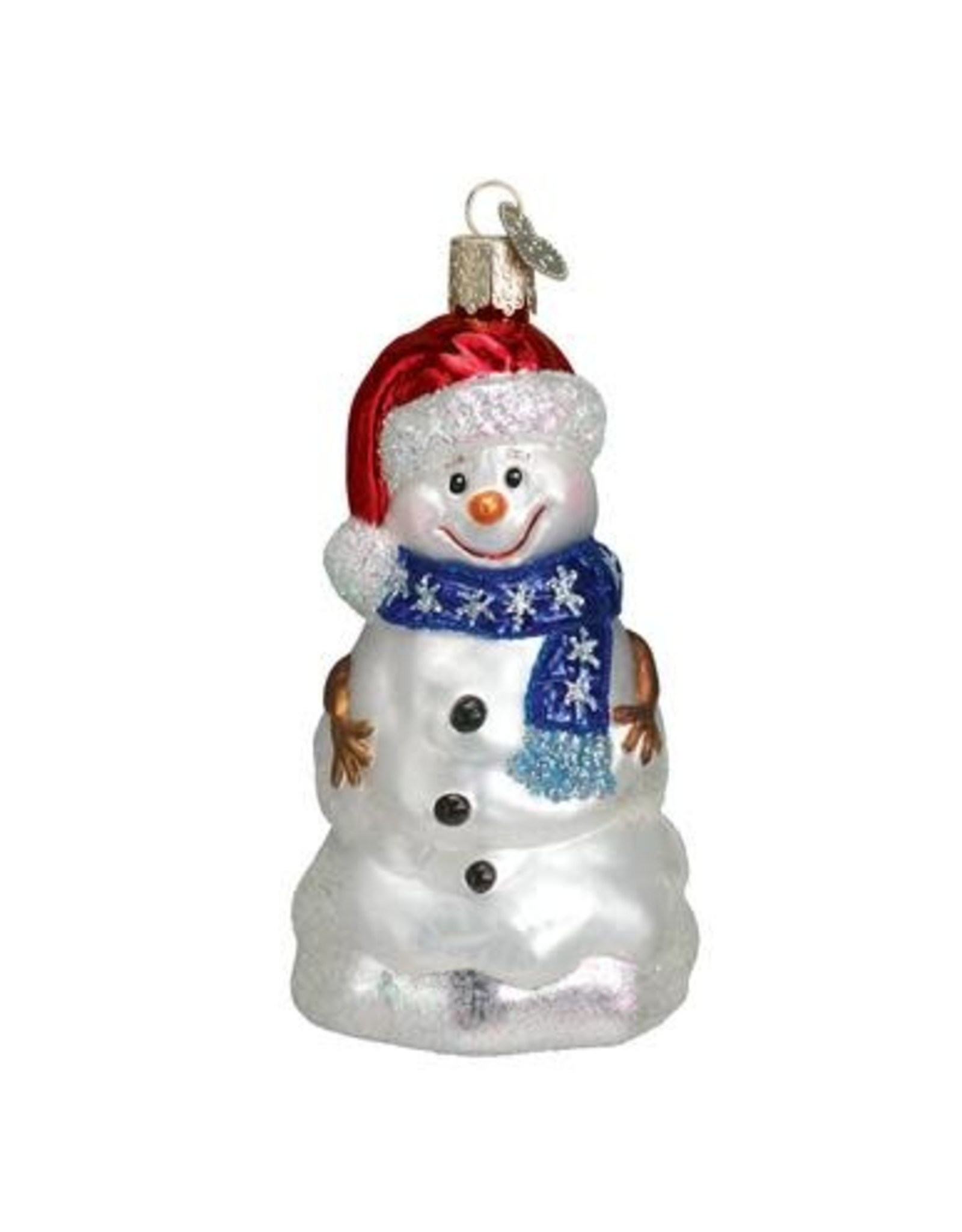 OLD WORLD CHRISTMAS HAPPY SNOWMAN