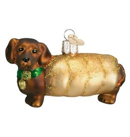 OLD WORLD CHRISTMAS 12247   WIENER DOG