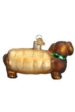 OLD WORLD CHRISTMAS 12247   WIENER DOG