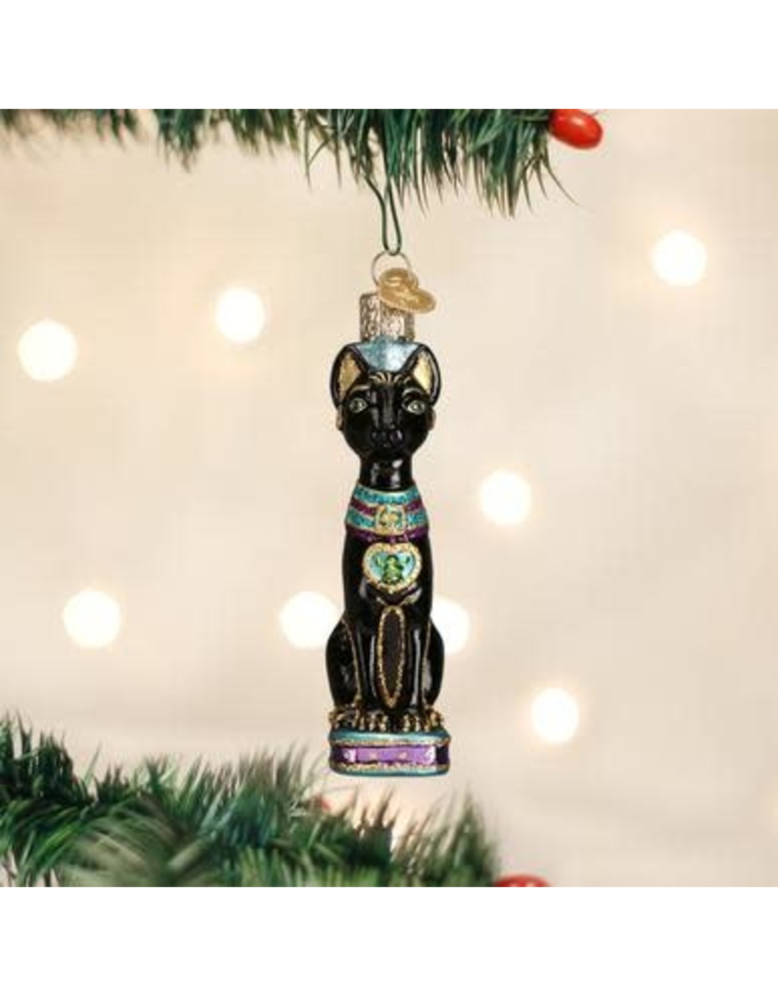OLD WORLD CHRISTMAS EGYPTIAN CAT