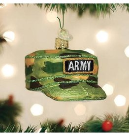 OLD WORLD CHRISTMAS 32376   ARMY CAP