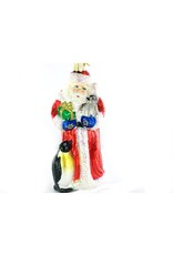 OLD WORLD CHRISTMAS SANTA W/PENGUIN PALS