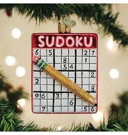 OLD WORLD CHRISTMAS 44159   SUDOKU