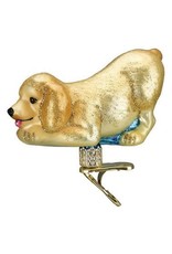 OLD WORLD CHRISTMAS PLAYFUL PUPPY