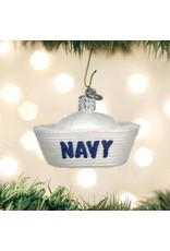 OLD WORLD CHRISTMAS NAVY CAP