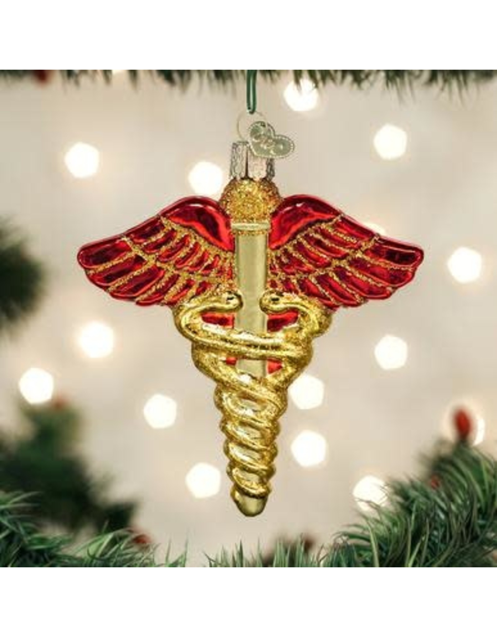 OLD WORLD CHRISTMAS MEDICAL SYMBOL