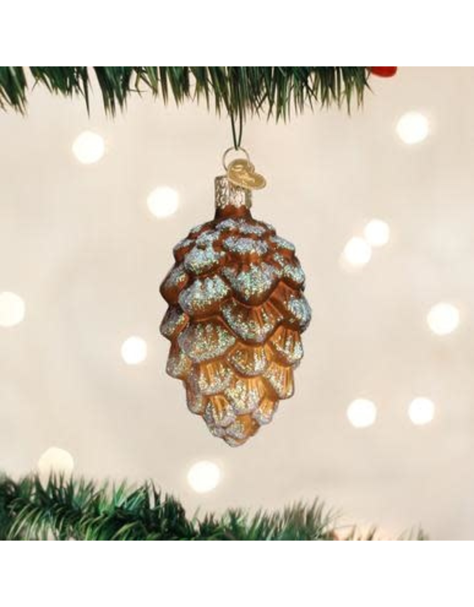 OLD WORLD CHRISTMAS WOODLAND CONE